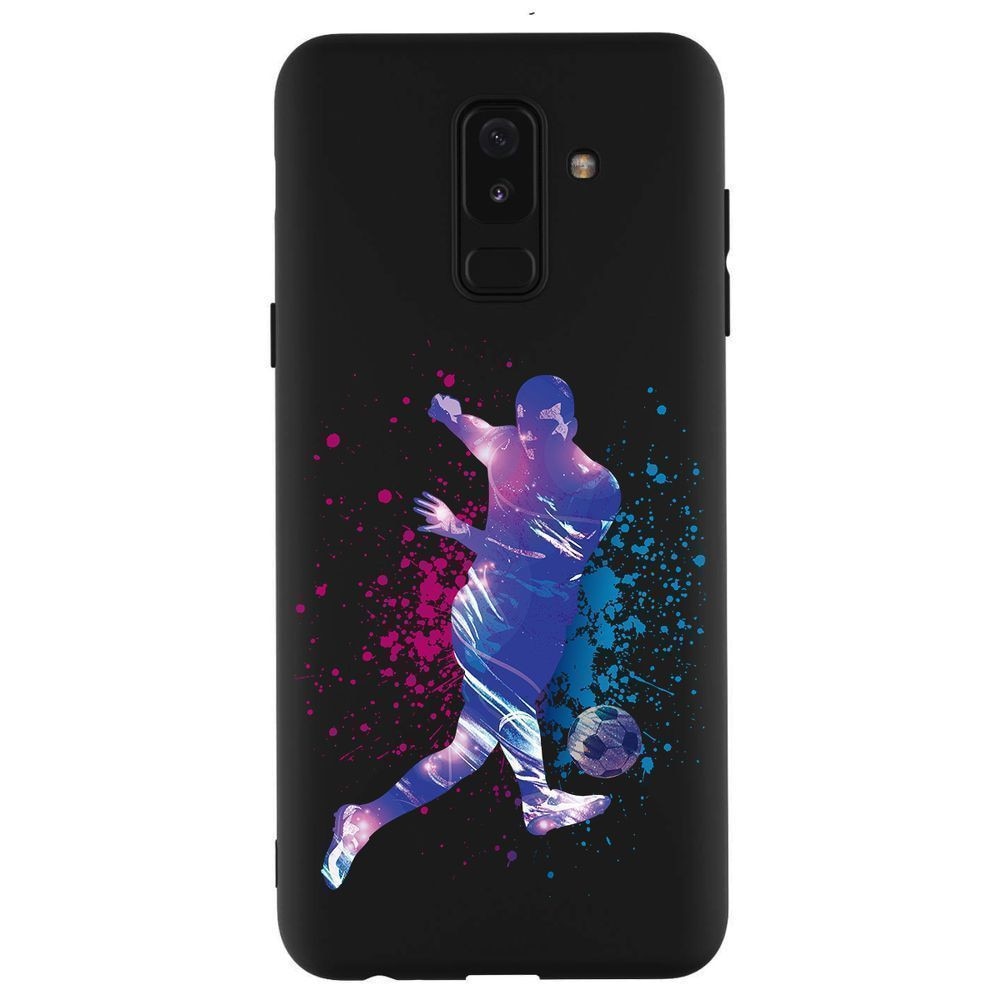 Husa Samsung Galaxy A6 Plus 2018 - Silicon Matte TPU Football.1