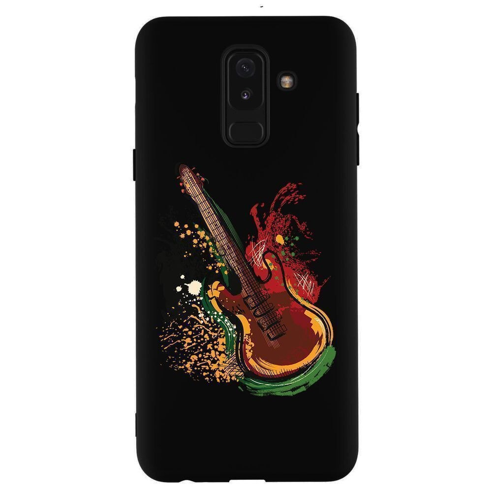 Husa Samsung Galaxy A6 Plus 2018 - Silicon Matte TPU Guitar