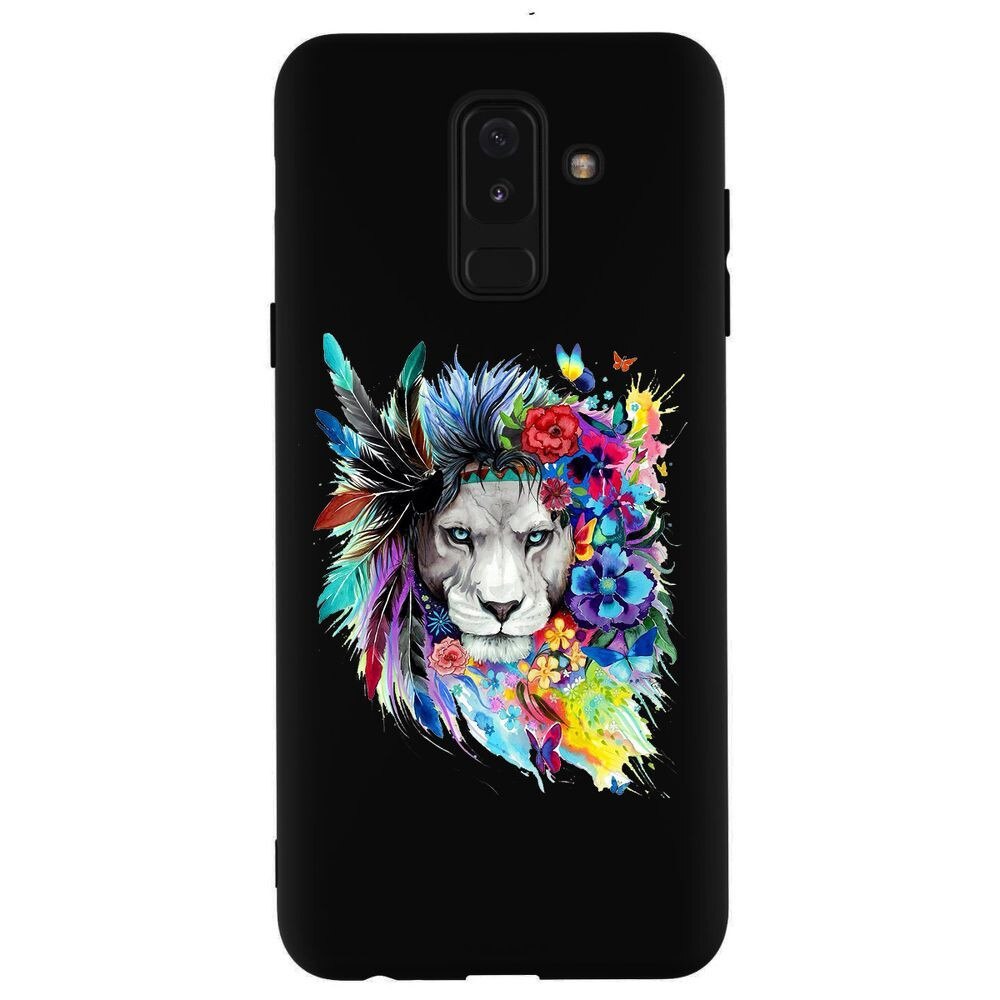 Husa Samsung Galaxy A6 Plus 2018 - Silicon Matte TPU Lion.3