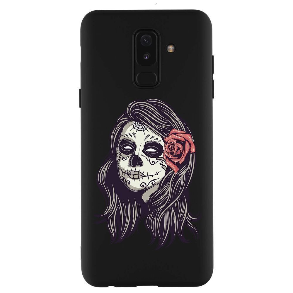Husa Samsung Galaxy A6 Plus 2018 - Silicon Matte TPU Scary Girl