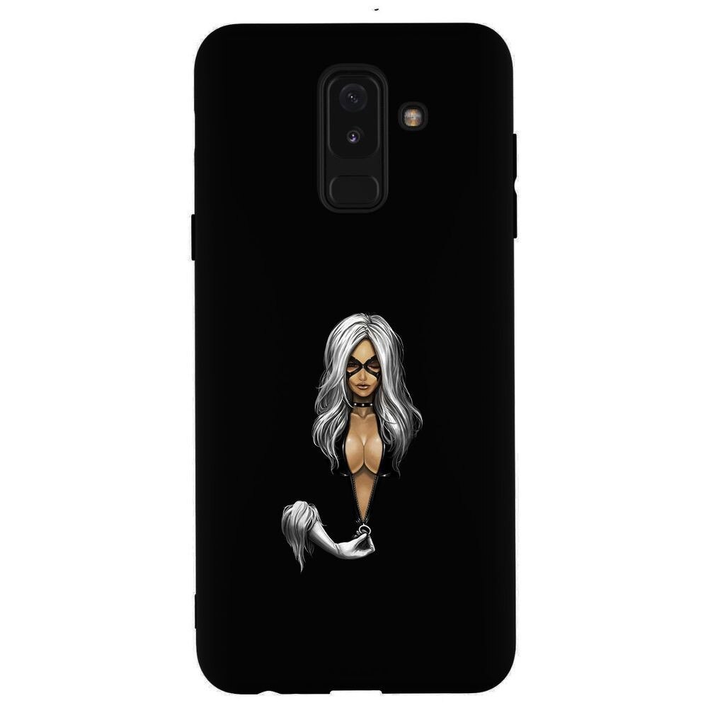 Husa Samsung Galaxy A6 Plus 2018 - Silicon Matte TPU Sexy Girl