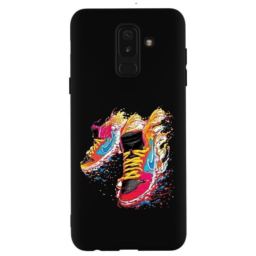 Husa Samsung Galaxy A6 Plus 2018 - Silicon Matte TPU Sneakers