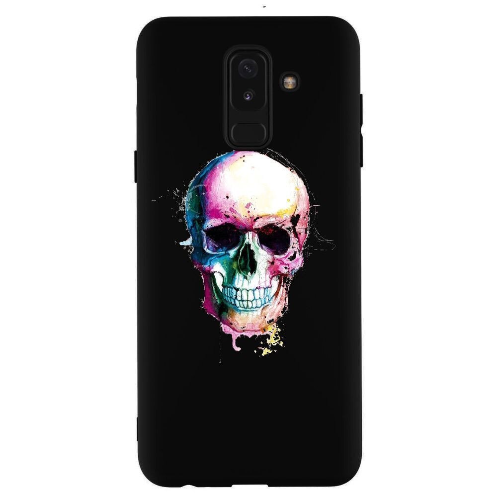 Husa Samsung Galaxy A6 Plus 2018 - Silicon Matte TPU Skull.2