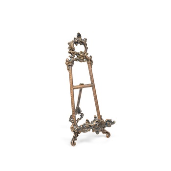 Sevalet Rococo , Alama , Poli , H - 25 cm , Culoare Bronz Antichizat Br-062 Sevalet Rococo , Alama , Poli , H - 25 cm , Culoare Bronz Antichizat Br-062