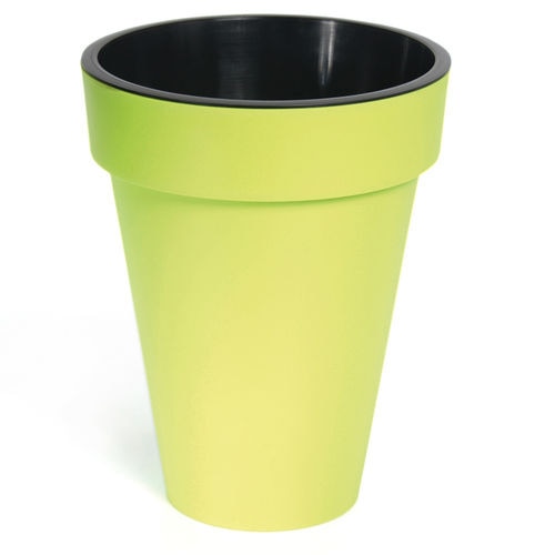 Ghiveci ProsperPlast, Cube Slim, Ø27.6xH34.9 см, 12 l, verde