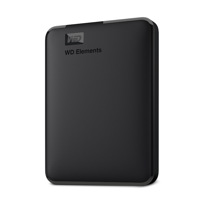 WD 1TB преносим външен твърд диск - USB 3.0, за компютър, Xbox One и PlayStation 4 - черен