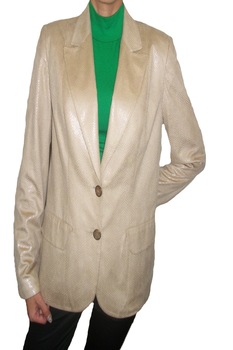 Sacou office,buzunare cu capac,D&J Exclusive,, Bej Sacou office,buzunare cu capac,D&J Exclusive,, Bej