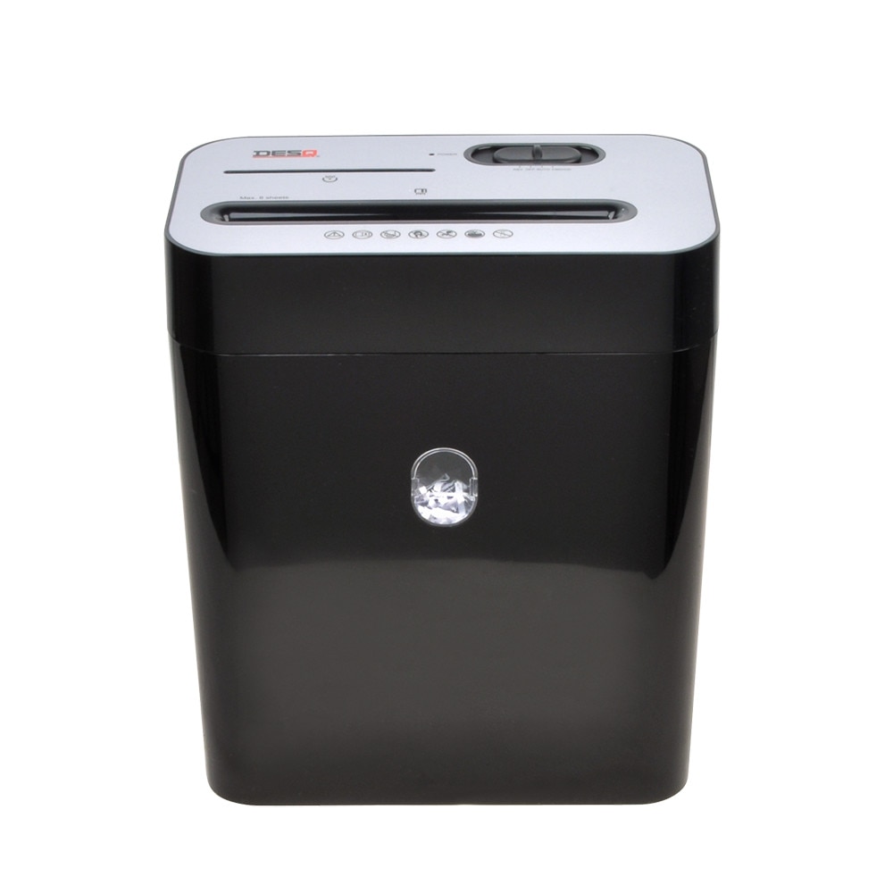 Distrugator documente si CD, DESQ 20052, cross-cut, 4x29 mm, 8 coli, 18 l, viteza 3.6 m/min