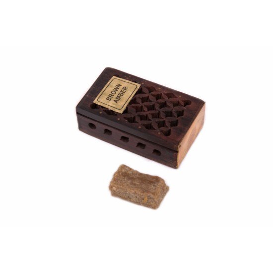 Rasina de ambra naturala Brown Amber,, SONG OF INDIA 5g