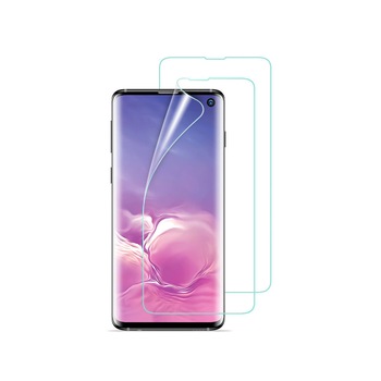 Folie ESR Samsung Galaxy S10 - 3D Full Coverage Liquid Skin Film Clear, 2 bucati Folie ESR Samsung Galaxy S10 - 3D Full Coverage Liquid Skin Film Clear, 2 bucati