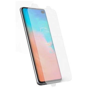 Set 2xFolii Policarbonat Ringke Dual Easy pentru Samsung Galaxy S10+ Plus (SM-G975), Transparenta Set 2xFolii Policarbonat Ringke Dual Easy pentru Samsung Galaxy S10+ Plus (SM-G975), Transparenta