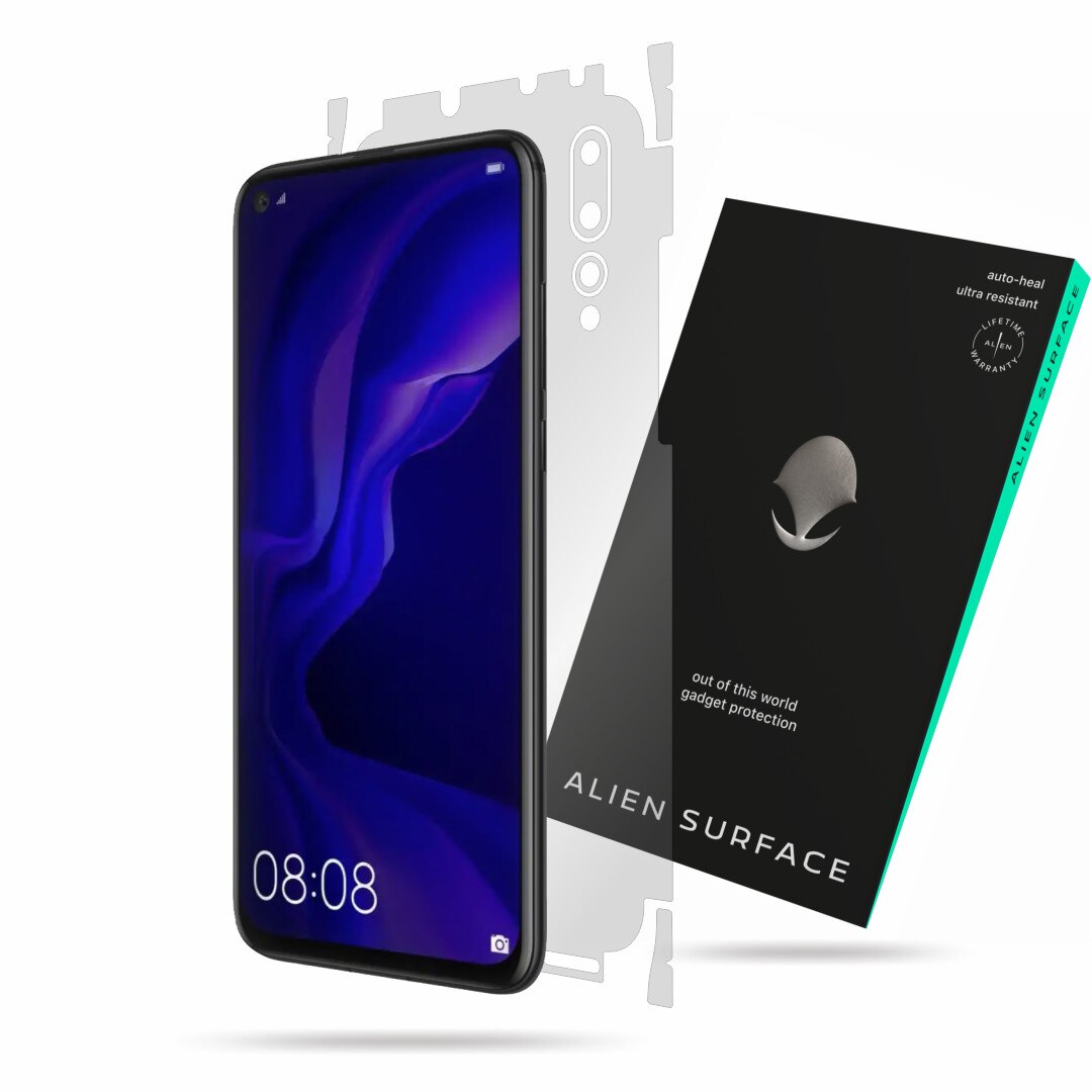 Folie Alien Surface, Huawei Nova 4, protectie spate, laterale