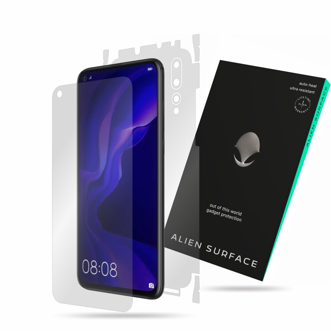 Folie Alien Surface, Huawei Nova 4, protectie ecran, spate, laterale