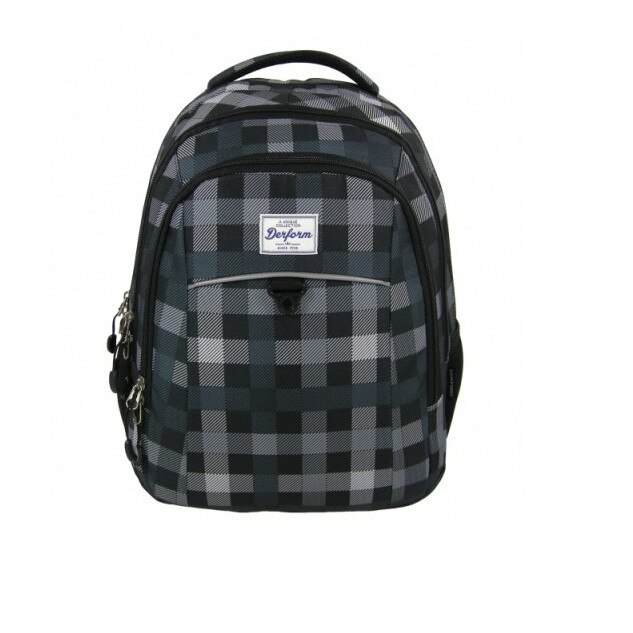 Ghiozdan Inna 17D32, Poliester, Multicolor