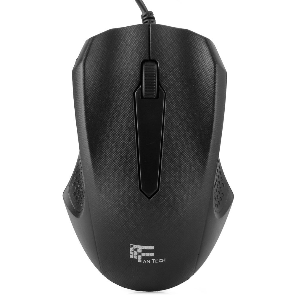 Mouse Fantech T530, Negru, USB, 1000 dpi, optic, 3 butoane, cablu 1.4M