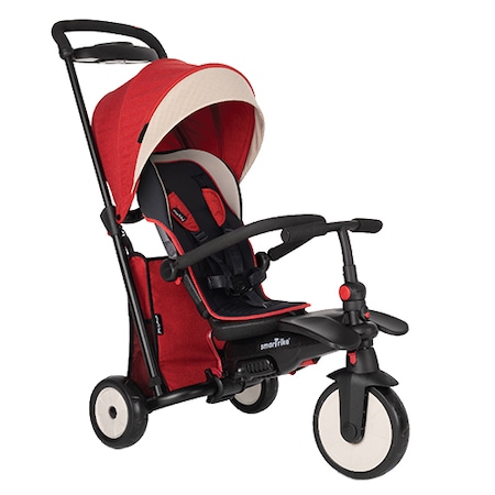 Tricicleta pliabila Smart Trike 7 in 1 STR5 Rosu dotata cu frana si scaun rabatabil