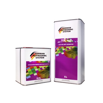Catalizator rapid 2.5 litri pentru lacul HS Antiscratch de 5 litri Catalizator rapid 2.5 litri pentru lacul HS Antiscratch de 5 litri