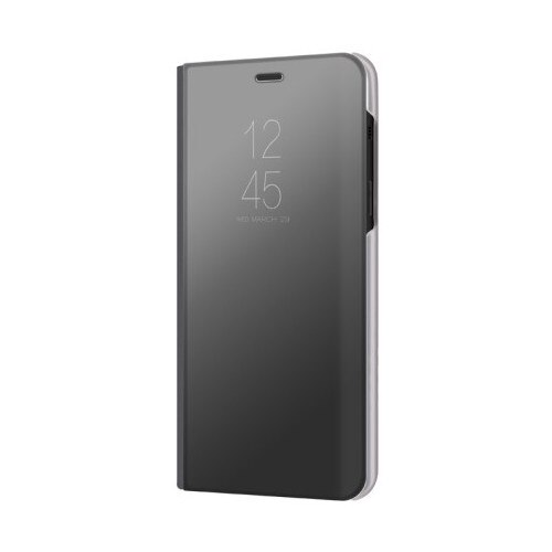 Husa Flip Cu Stand Tip Oglinda Samsung Galaxy A8 A530 2018 Neagra
