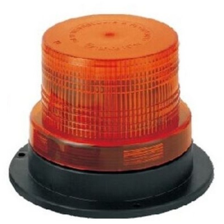 Autós jelzőfény forgási hatással 12V / 24V narancssárga 40 SMD LED-del