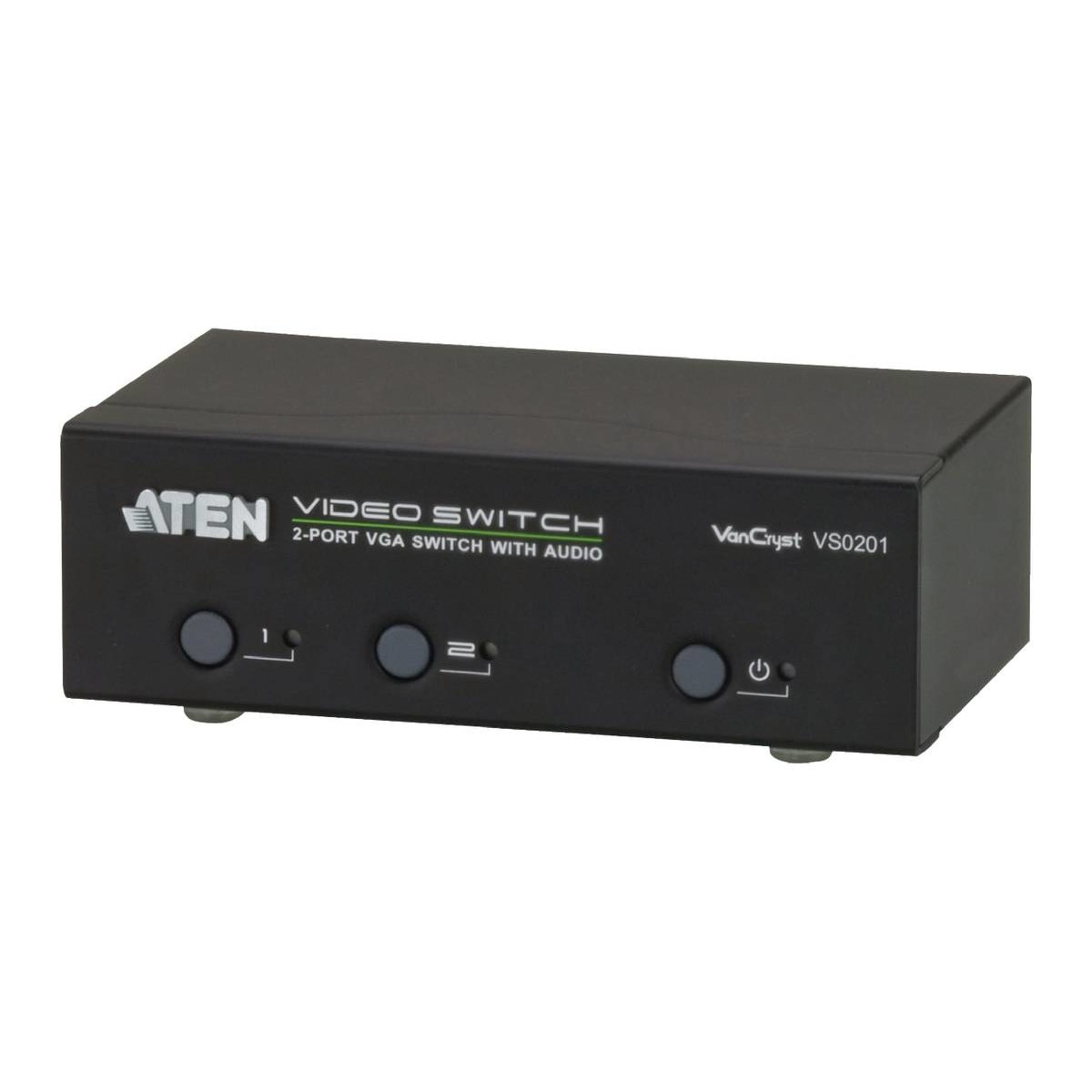 Comutator cu audio , ATEN , VS0201 , 2 Porturi VGA
