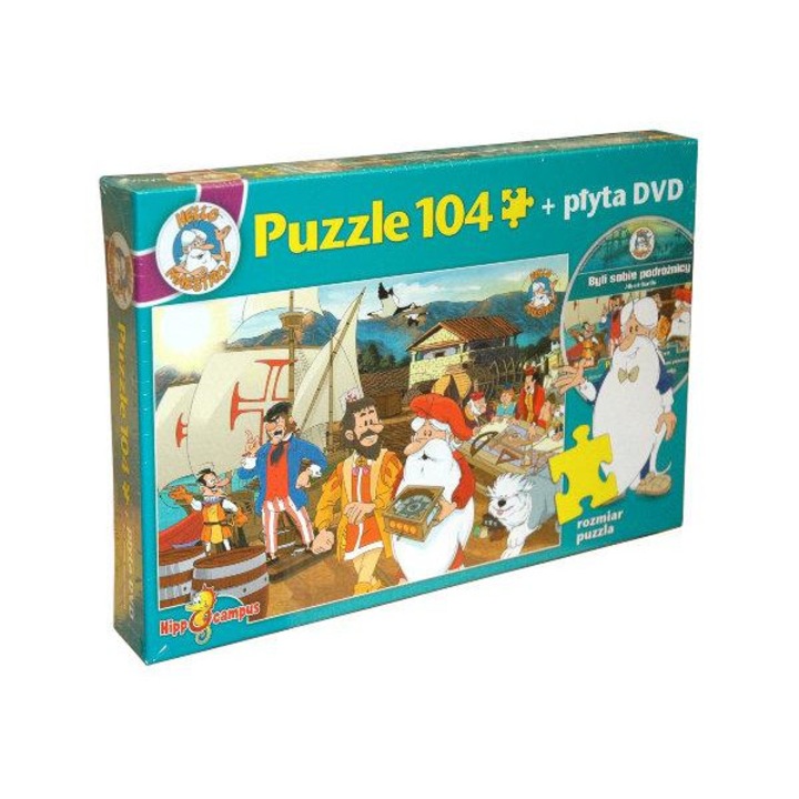 Puzzle Sailors+DVD, Hippocampus, 104 db, Multicolor