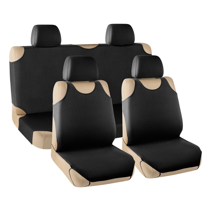 Комплект калъфи за автомобилни седалки, тип потник, 8 броя
