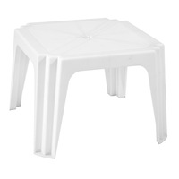 masa din plastic fixa  ats  patrata 4 persoane  pentru gradina  alba imagen 42_0_
0