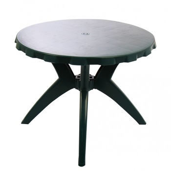 Masa fixa pentru gradina iMK®, plastic, rotunda, 4 persoane, 90 x 72 cm Masa fixa pentru gradina iMK®, plastic, rotunda, 4 persoane, 90 x 72 cm