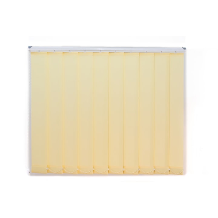 Jaluzele verticale 127 mm, Carol 5107, lemon, L 190 cm x H 170 cm, Bendaluci