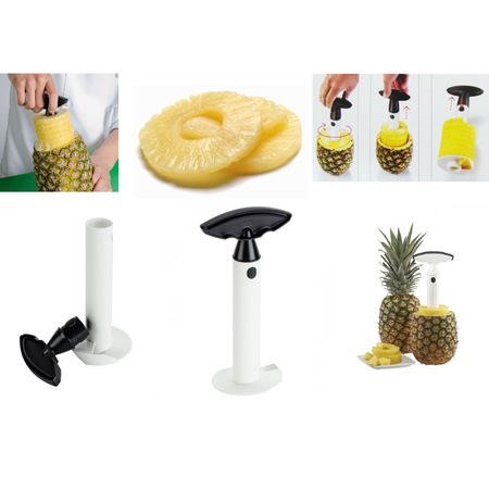 Dispozitiv manual pentru taiat ananasul in spirala, Grunberg GR-374