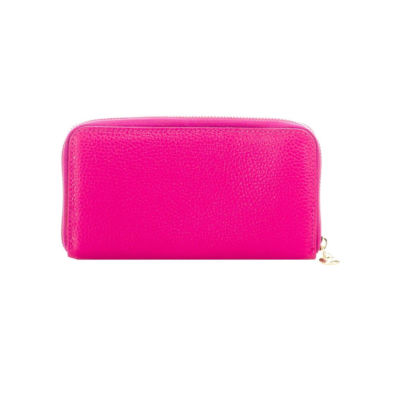Portofel din piele, SOFIA, EMILIO MASI, fucsia, 11x20x2 cm