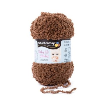 Fir Textil Smc Schachenmayr Baby Smiles Lenja Soft 01011 pentru crosetat si tricotat, maro, 85 m Fir Textil Smc Schachenmayr Baby Smiles Lenja Soft 01011 pentru crosetat si tricotat, maro, 85 m