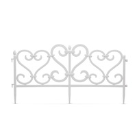 bordura gardulet decorativ plastic pentru gazon sau flori dimensiuni 62x32cm alb imagen 5_0_
0