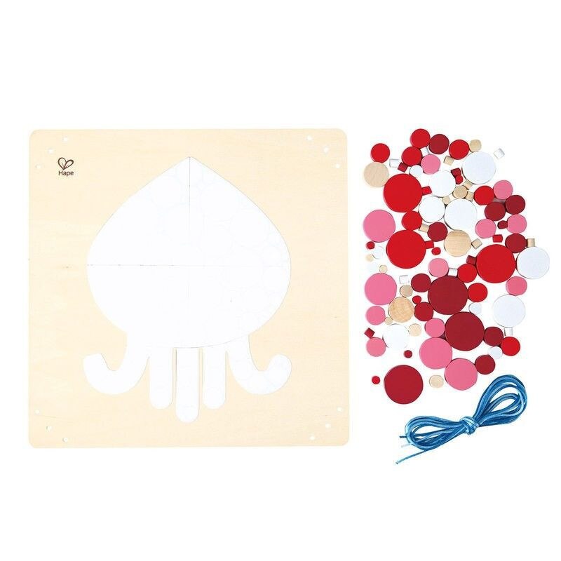 Mosaic - Caracatita, Hape, Multicolor, + 4 ani