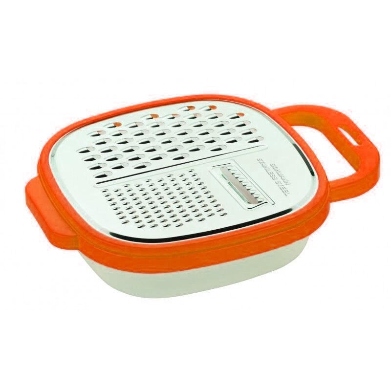 Razatoare Bohman BH02520, recipient plastic inclus, Portocaliu