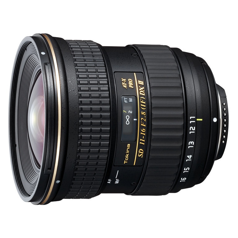 Obiectiv foto Tokina F / 2.8 AT-X PRO DX II pentru Nikon, 11-16 mm, Negru