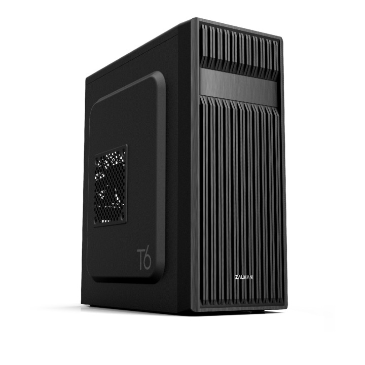 Компютърна кутия Zalman T6, Черен, Middle Tower