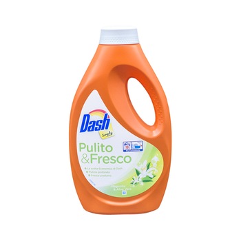 Detergent lichid Dash Simply cu Magnolie si Aloe Vera 18 spalari 990 ml Detergent lichid Dash Simply cu Magnolie si Aloe Vera 18 spalari 990 ml