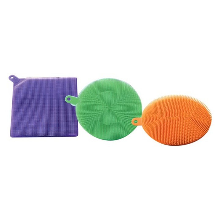 Комплект от 3 силиконови гъби FOXMAG24® Better Sponge, специално направени за продължителна употреба