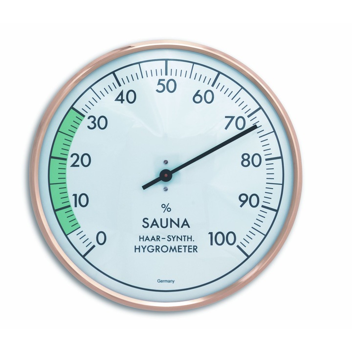 Higrometru analog pentru sauna S40.1012