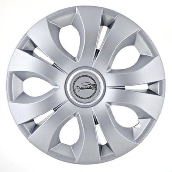 Set 4 capace ART 16 inch, Ring TOP cu inel cromat din material ABS durabil cu standarde de calitate Set 4 capace ART 16 inch, Ring TOP cu inel cromat din material ABS durabil cu standarde de calitate