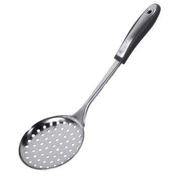 Spumiera , Zola, de bucatarie, cu gauri, din metal + plastic, 35 cm Spumiera , Zola, de bucatarie, cu gauri, din metal + plastic, 35 cm