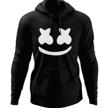 Hanorac copii, Fortnite, Marshmello, Negru Hanorac copii, Fortnite, Marshmello, Negru