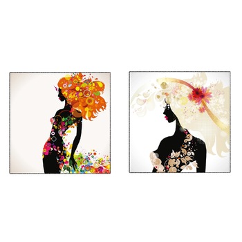 Tablou canvas 2 piese patrat africa 1 (70 x 70 cm) Tablou canvas 2 piese patrat africa 1 (70 x 70 cm)