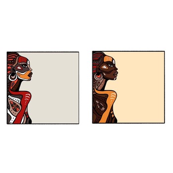 Tablou canvas 2 piese patrat africa 4 (50 x 50 cm) Tablou canvas 2 piese patrat africa 4 (50 x 50 cm)