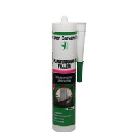 silicon plasterboard filler - den braven 280 ml alb chit de umplere ultrausor pentru rigips gata de utilizare cu contractie foarte mica imagen 1_0_
0