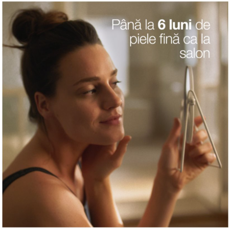 Epilator IPL Braun Silk-expert PRO 5 PL5145 Senzor automat & continuu Skin pro 2.0, 400.000 impulsuri, 10 niveluri de intensitate, 125 de impulsuri pe minut, cap lat, Trusa de voiaj, Aparat de ras Gillette, Alb