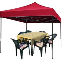 cort pavilion pliabil culinaro 3x3m otel cu panza impermeabila rosu cu set masa cu 6 scaune6 pernefata de masa imagen 9_0_
0