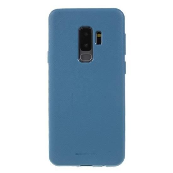 Husa Samsung Galaxy S9 Plus - Goospery Style Lux Albastru