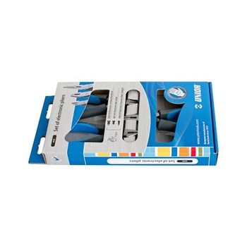 Set de clesti electronisti in display de carton , 3 bucati Set de clesti electronisti in display de carton , 3 bucati